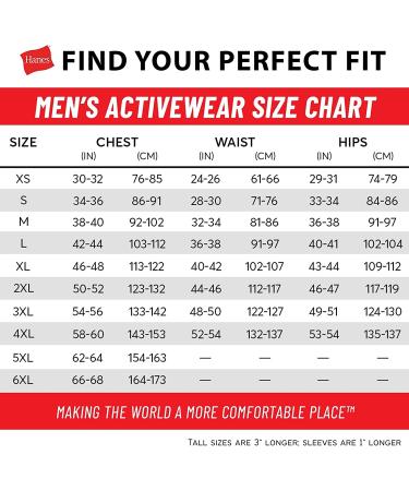 Hanes Men's EcoSmart Sweatshirt - Large, Black - Buy Online on GoSupps.com