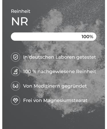 100% Pure NAD+ Nicotinamide Riboside Chloride 10g Powder | Doctor-Developed | Alternative to NMN | Made in Germany - Buy Online on GoSupps.com