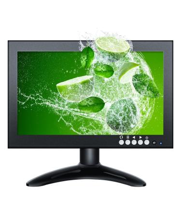 Eyoyo 8 inch Small HDMI LCD Monitor, Portable 1280x720 16:9 IPS Metal Housing Screen Support HDMI/VGA/AV/BNC Input with Wall Bracket&Remote Control for PC, CCTV,Security Camera,Raspberry pi Computer 8 inch monitor