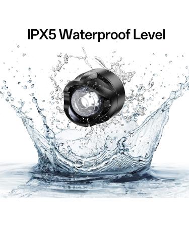 Rechargeable Headlights for Crocs 2pcs - Clip-On ABS Lights Flashlight Attachment for Kids & Adults | Black Croc Charm Accessories - Buy Online on GoSupps.com