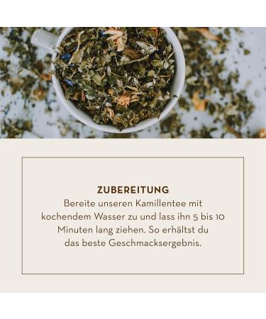 J. Hornig Chamomile Tea - Natural Flavorless Mild Taste | 4x25 Bags (100 Tea Bags) - International Shipping Available - Buy Online on GoSupps.com