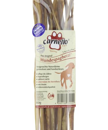Carnello Hundeleckerli Dog Treats - Grain-Free Dog Paghetti Snacks (120g Pack) - Delicious Delicacies for Happy Dogs - Buy Online on GoSupps.com