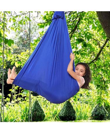 SSIMOO Stretchy Sensory Body SOX - Full-Body Calming Wrap for Autism & Anxiety Relief (150x280cm Blue) - Buy Online on GoSupps.com