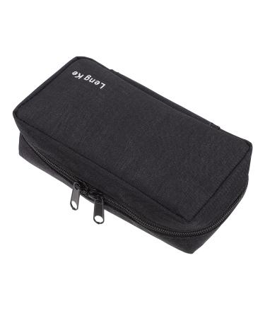DOITOOL Black Insulin Pen Carrying Case Portable Medical Cooler Bag for Diabetes Medicine Cooler Carrier Bag