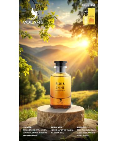 RISE & SHINE EAU DE PARFUM by Volare Unisex - Buy Online on GoSupps.com