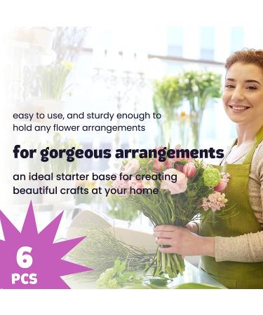 Floral Foam Blocks (4 Bricks) - Green Wet Florist Foam for Fresh and Artificial Flowers - 8.8x4.1x2.7 Size for Arts and Crafts - Buy Online on GoSupps.com