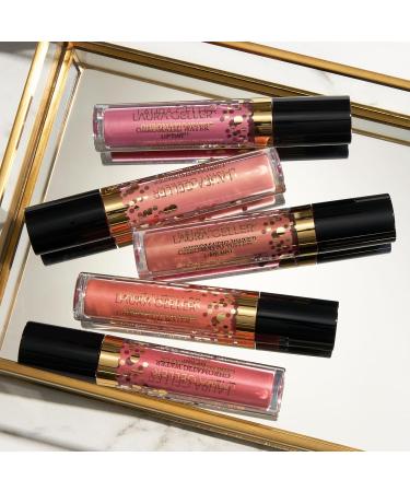 LAURA GELLER Chromatic Water Lip Tint - Holographic Hydrating Lip Color in Amaretto | Shop Internationally - Buy Online on GoSupps.com