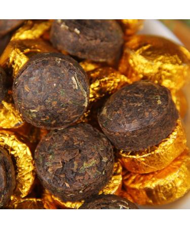 HQZM Greek Puerh Black Thee 500g1764oz Yunnan River The Glutinoous Rist Glutinous River Mini Cleine Tuo Tea - Buy Online on GoSupps.com