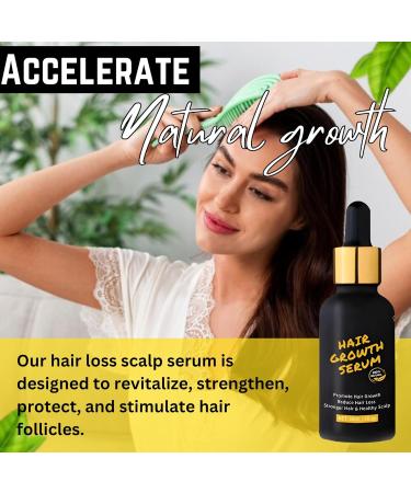 Rosemary & Biotin Scalp Serum - Thickening Oil for Women & Men | Hair Treatment for Thinning & Damaged Hair - Nourishing Formula for Fuller Healthier Follicles & Thicker Roots - Buy Online on GoSupps.com