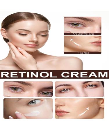Buy Retinol Cream for Face - Anti-Aging Moisturizer with Hyaluronic Acid | Nourishing Anti-Wrinkle Repair Cream for All Skin Types - 1.05 Oz - Buy Online on GoSupps.com