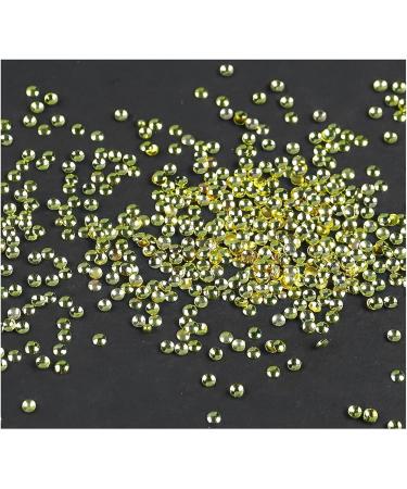 FEIlei Mini Beads Nail Charms Nail Gems Gold Silver Nail Art Studs Nail Art Decorations - Buy Online on GoSupps.com