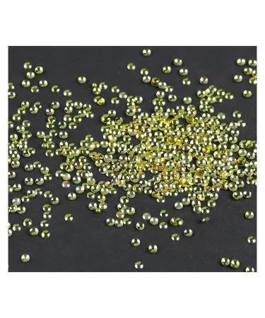 FEIlei Mini Beads Nail Charms Nail Gems Gold Silver Nail Art Studs Nail Art Decorations