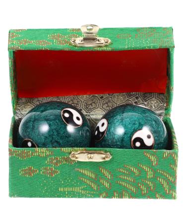 Aboofan 2st Health Massage Handball Handmassage Ball Massage balls for exercises Chinese healing balls health balls finger coaches roles cloisonn -emille baoding fitness