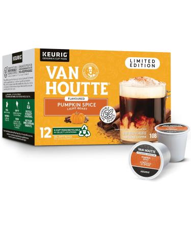 Van Houtte Pumpkin Spice K-Cup Coffee Pods 12 Count For Keurig Coffee Makers Pumpkin Spice 12 Count ( Pack of 1 ) - Buy Online on GoSupps.com