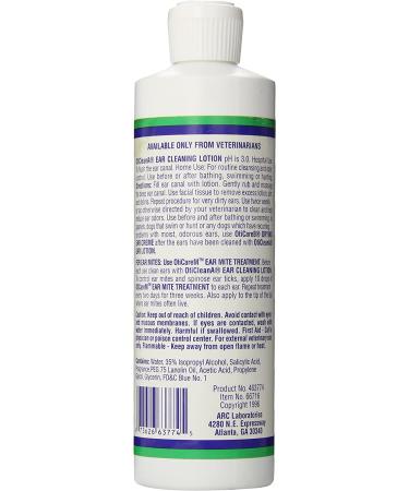ARC Laboratories OtiClean-A Pet Ear Cleaning Lotion  16-Ounce - Buy Online on GoSupps.com