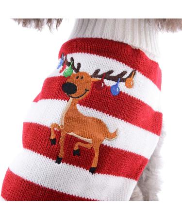 Buy Hrttsy Christmas Dog Sweater - Warm Winter Pullover for Small & Large Dogs | Cozy Pet Coat & Costume - Buy Online on GoSupps.com