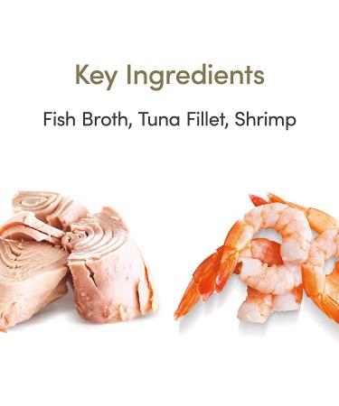 Applaws Wet Cat Food 12 Pack - Tuna Flakes with Shrimp - Limited Ingredient Pouches in Gravy 2.47oz - Buy Online on GoSupps.com