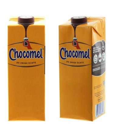 Chocomel Kakao Set of 2 boxes of Chocolate, Chocolate, 1 l