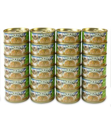 ARQUIVET Pack 24 units. White tuna and anchovy in sauce - Gourmet food made from 100% natural ingredients - Pack 24 units - 8 - Buy Online on GoSupps.com