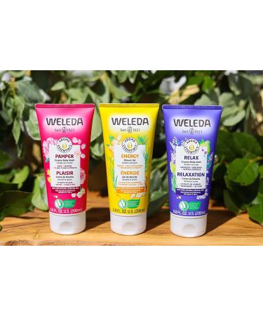 Weleda Aroma Essentials Energy Shower Gel 6.8 fl oz - Revitalize & Refresh - Buy Online on GoSupps.com