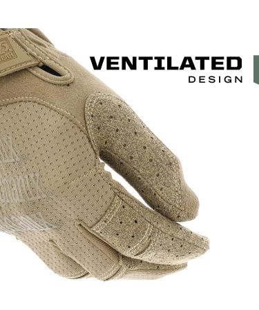 Mechanix Wear Tactical Specialty Vent Gloves - Touch Capable, High Dexterity for Airsoft, Paintball & Field Work - Men's Work Gloves (Brown, Large) - Buy Online on GoSupps.com