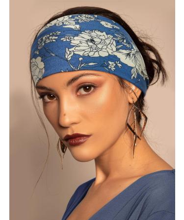 Buy Propog Women's Hair Bands - 6 Pieces Boho Headband Set for Summer & Yoga | Elastic Wide Hair Straps & Accessories - Buy Online on GoSupps.com