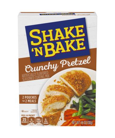 Shake 'N Bake Crunchy Pretzel Seasoned Coating Mix (2 ct Packets)
