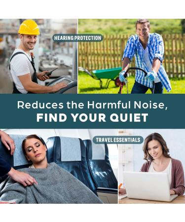 Small Ear Plugs for Sleeping - 2 Pairs Noise Reduction Earbuds for Adults & Kids - 31dB Hearing Protection for Snoring Travel Concerts - Light Pink - Buy Online on GoSupps.com