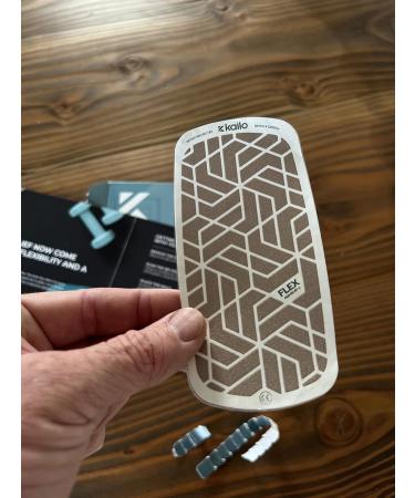 Kailo Flex Patch for Foot and Knee Discomfort Relief - Flexible Muscle Pain Relief - 1 Flex Patch + 5 Adhesives - Buy Online on GoSupps.com