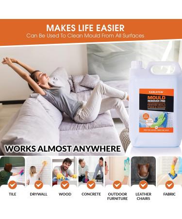 Karlsten Black Mould Remover Eliminates Mould Spores Ultra Effective Mould Eradication 5 Litre - Buy Online on GoSupps.com