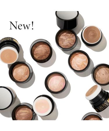 LAURA GELLER NEW YORK Award-Winning Baked Balance-n-Brighten To Go Travel Size Color Correcting Powder Foundation - Golden Medium - Buildable Light to Medium Coverage - Demi-Matte Natural 105 Golden Medium To Go - Buy Online on GoSupps.com