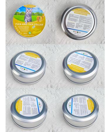 YOTANGO Cat Collar Repellent 1 Pack Cat Collar-Built-in Pant-Based Formula Strong Repellency Slow Release Pleasant Aroma Waterproof (Yellow) - Buy Online on GoSupps.com