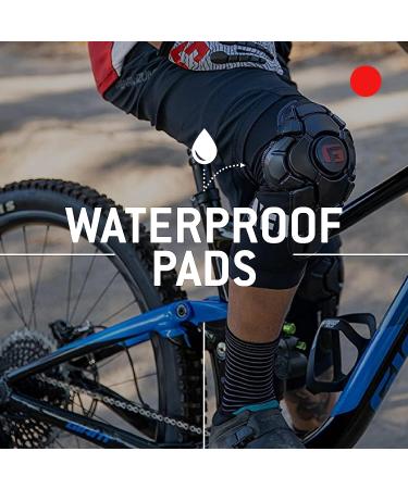 G-Form Pro-X3 Mountain Bike Knee Guards - Adult XL Black Knee Pads - Buy Online on GoSupps.com