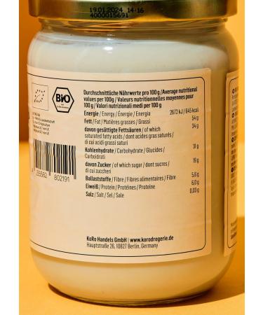 KoRo - Organic Coconut Almond Cream 6 x 500 g - Buy Online on GoSupps.com