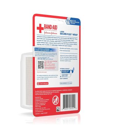 Band-Aid Tough Wrap - Self-Adherent Water-Resistant Wound Wrap (3 In x 2.5 Yd) - International Shipping Available - Buy Online on GoSupps.com