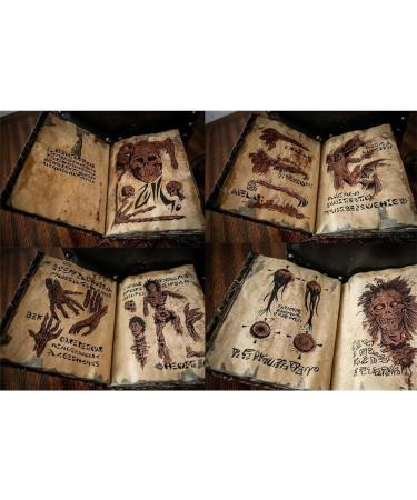 Chestea Necronomicon Demon Evil Dead Book Props Horror Movie Book Props Witchcraft Magic Book Halloween Book Props Gifts for Horror Movie and Novel Lovers - Buy Online on GoSupps.com
