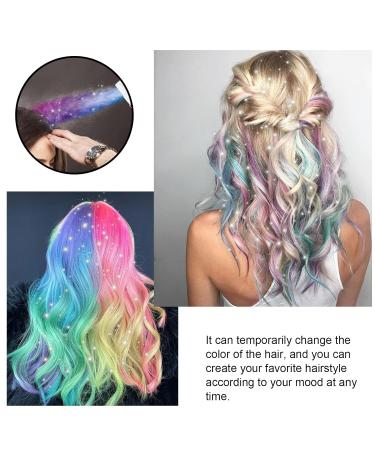 Hairdressing Spray Disposable Party Glitter Hair Color Hair Quick and Easy Color No Damage - Buy Online on GoSupps.com