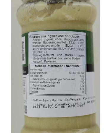 SHAN Ginger Garlic Paste - Pack of 6 (6 x 700g) | Authentic Flavor for Cooking | International Shipping Available - Buy Online on GoSupps.com