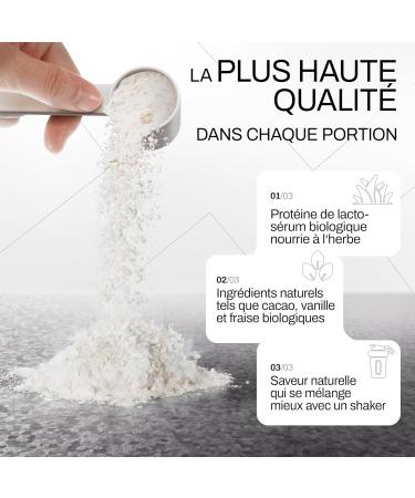 ORGAINIC Whey Protein - Grass Fed Whey - Contains Essential and Non-Essential Amino Acids and BCAA - Buy Online on GoSupps.com