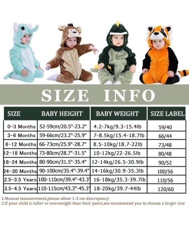Doladola Dalmatians Baby Romper | Toddler's Jumpsuit | Newborn Outfit | Green Dino Print | Ages 2-3.5 Years - Buy Online on GoSupps.com