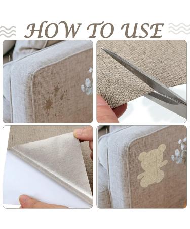5 Pcs Fine Linen Repair Patches 8 x 11 Inch Self Adhesive Linen Fabric Patches Extra Large Size Iron on Patches for Clothes Linen Sofa Bed Chair Couch Furniture Repair  Multi Color - Buy Online on GoSupps.com