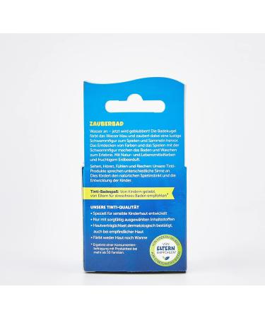 Tinti Magic Bath Blue - Fizzy Bath Bombs with Surprise | Pack of 4 (40g Each) | International Shipping Available - Buy Online on GoSupps.com