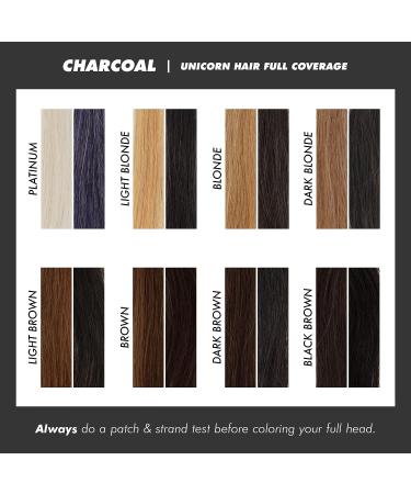 Lime Crime Unicorn Hair Dye Charcoal Grey - Vegan & Cruelty Free Semi-Permanent Color | Conditions & Moisturizes | Temporary Grey Hair Dye - Buy Online on GoSupps.com