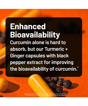 NatureWise Turmeric Boswellia Supplement with BioPerine & Organic Ginger Root - Organic Turmeric 900mg + Boswellia Extract 600mg - Non-GMO Vegan USA Manufactured - 60 Capsules 30-Day Supply  - Buy Online on GoSupps.com