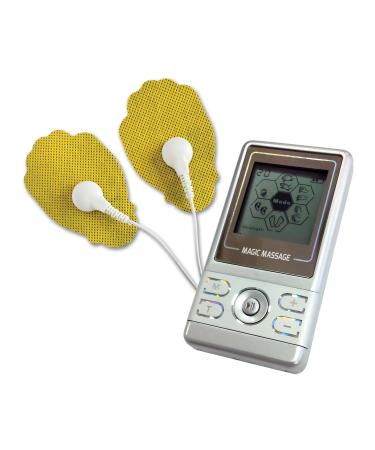 Magic Massage Pro TENS Electro Therapy Pain Relief Massager w/Acupuncture & Kneading Modes