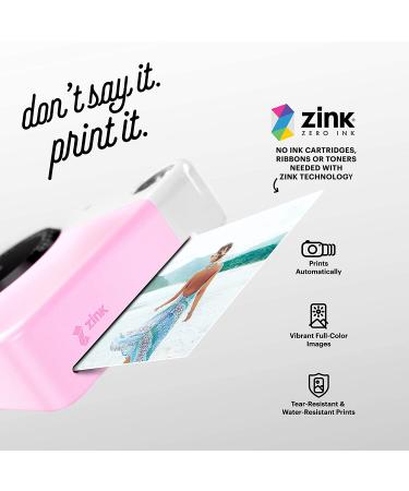 KODAK Printomatic Digital Instant Print Camera - Pink | Full Color Prints On ZINK 2x3 Sticky-Backed Photo Paper | Capture & Print Memories Instantly - Buy Online on GoSupps.com