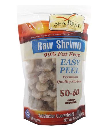 Sea Best 51/60 EZ Peel Shrimp, 2 Pound