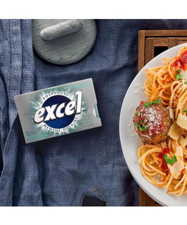 EXCEL Polar Ice Flavoured Sugar Free Chewing Gum 12 Pieces 12 Packs - Buy Online on GoSupps.com