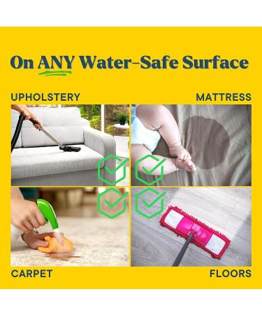 Good Life Solutions Natural Odor and Stain Remover Spray - Eco-Friendly Cleaner for Home, Carpet, Upholstery - Child and Pet Safe - 1 Gallon - Buy Online on GoSupps.com