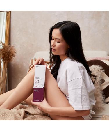 Moisturizing and soothing sunscreen for the body - SPF 50+ PA++++ - Passion fruit scent - Buy Online on GoSupps.com